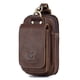 thumbnail image 1 of Bolsa de cuero Bolso de cinturón de cuero vintage para hombre, bolso de viaje para teléfono celular, BULL CAPTAIN Bolsa de cuero, 1 of 7