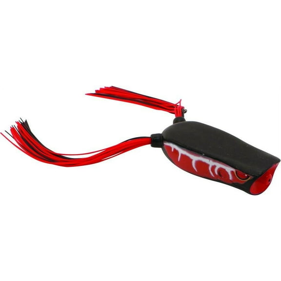 Spro SBEPP60BLKW Black Widow Bronzeye Popper Soft Plastic Fishing Topwater Lure