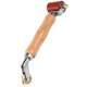 thumbnail image 1 of Professional Combination Rubber Pressure Roller & Metal Corner Roller with Ergonomic wood Handle for Professional, 1 of 5