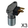 thumbnail image 1 of DYNWAVECA 3-6pack Car Vehicle Headlight Lamp Dimmer Switch Floor-Mounted For - Black 3 Pcs, 1 of 10