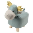 thumbnail image 3 of Animal Footstools, Cute Small Kids Footstools Soft  For Sitting For Children Red,Blue, 3 of 8