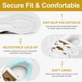 thumbnail image 5 of Ecetana Women's Walking Shoes Lightweight Sneakers Breathable Mesh Running Shoes, 5 of 9