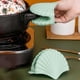 thumbnail image 4 of 2 pares de de horno de silicona con orificio para colgar para hornear  rosa BLESIY  Guantes de cocina, 4 of 8
