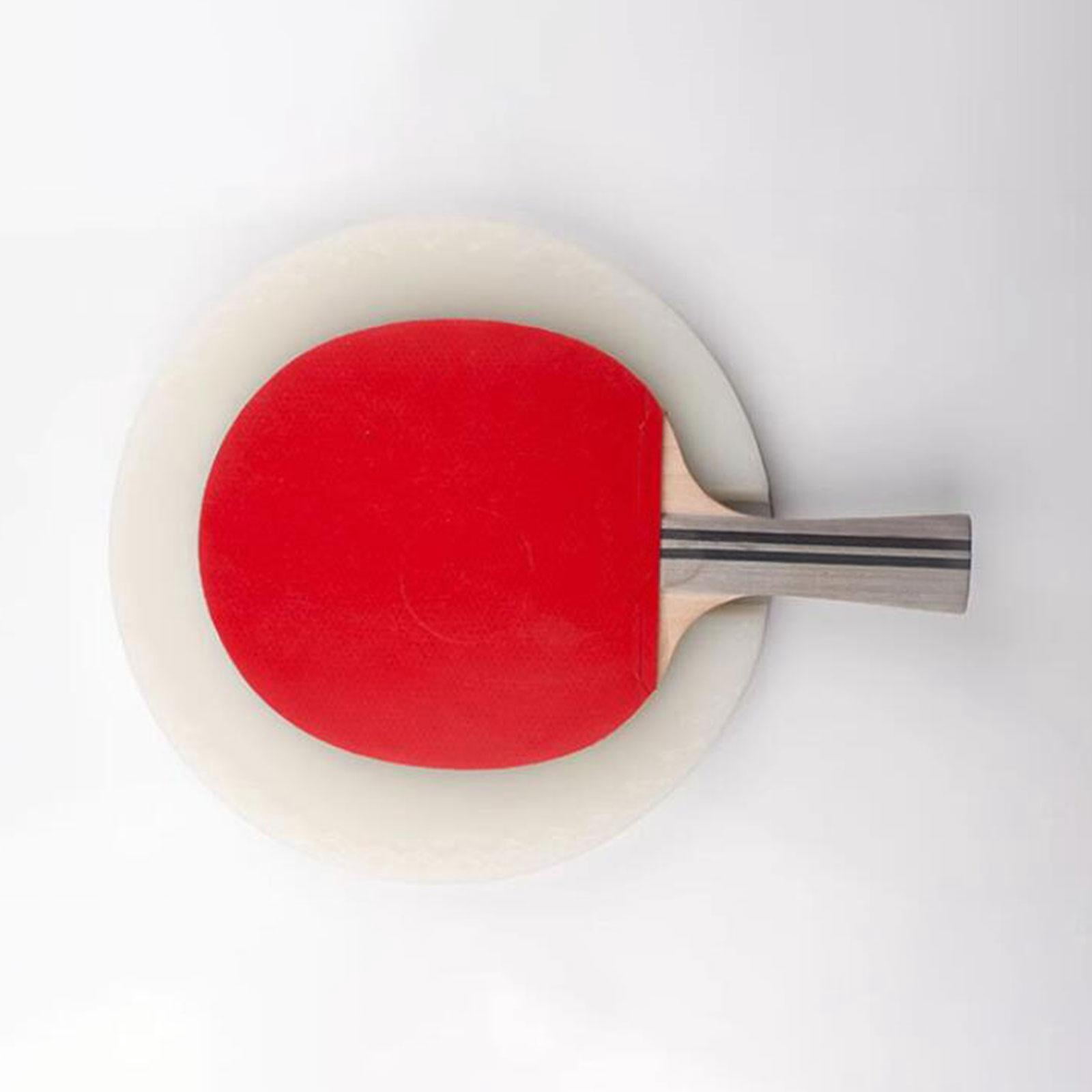 Baoblaze Table Tennis Racket Assembled Cutting Board Accessory Non Slip Diameter 22cm