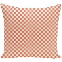 Simply Daisy 16" x 16" Gingham Check Geometric Print Pillow