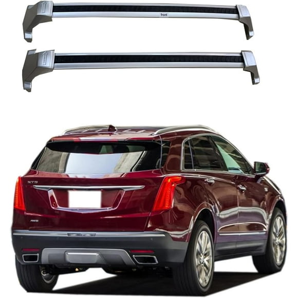ROKIOTOEX Roof Rack Crossbars for 2017-2024 XT5 Lockable Silver Bars.