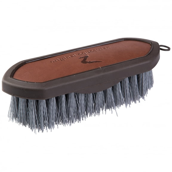 Horze Maddox PU Leather Handle Dandy Brush