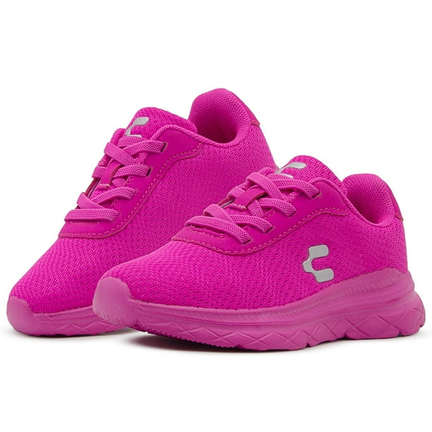 Tenis Charly Niña Deportivo Running Antiderrapantes 15-21.5 rosa 21.5