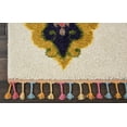 thumbnail image 5 of Nourison Moroccan Casbah Damask Ivory/Multicolor 7'10" x 10'6" Area Rug, (8x11), 5 of 8