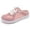 Pink, variant on Mules for Women Wide Slip-on Shoes Comfortable Backless Walking Shoes with Removable Sole