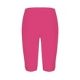 thumbnail image 5 of Up to 20% off! Hontri Women's Leggings Under $10 Capri Leggings for Women Knee Length Capri Leggings Summer Cropped Pants Casual Solid Comfy Capris, 5 of 5