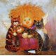 thumbnail image 1 of 30x40 Cm 5d Peinture Diamant Diy Complet,ange Fille Avec Chat Diamant Peinture Diy Diamond Strass Toile Point De Croix Painting Par Numro Pour Dc, 1 of 5