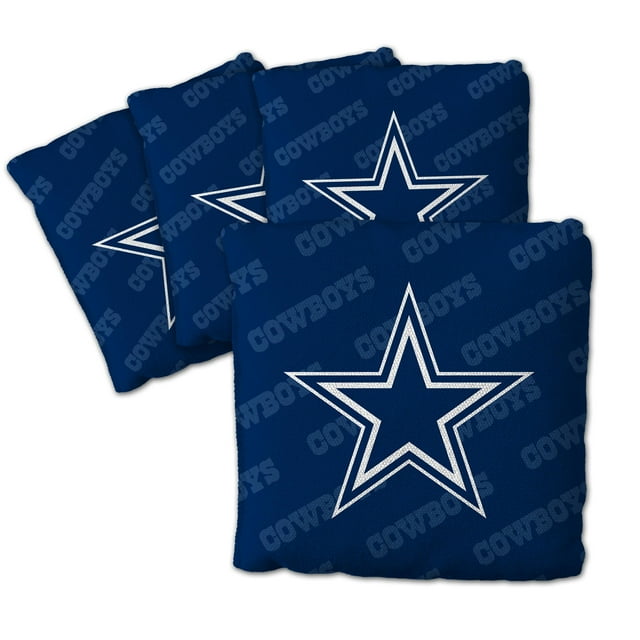YouTheFan NFL Dallas Cowboys Cornhole Bags - 4PK - Blue