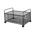 thumbnail image 3 of Carrito de archivos con ruedas, contenedor de almacenamiento debajo del escritorio, caja de almacenamiento móvil para revistas de oficina M, 3 of 9