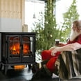 thumbnail image 2 of Giantex Cheminée Électrique, Chauffage Intérieur Autonome avec Protection contre la Surchauffe, Cheminée Portable pour Maison Bureau, 2 of 8