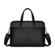 thumbnail image 4 of Bolso de negocios Yinane para hombre Maletín bolso de mano para ordenador PU negro, 4 of 8