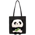 thumbnail image 1 of Bolso de hombro DQrwqpou Panda de felpa Simple para niñas, 1 of 9