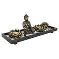 thumbnail image 2 of Buddhist Candle Holder, White Sand Zen Sand Garden  For Table Top For Corner Table For Coffee Table For Kitchen Table For Desk, 2 of 8
