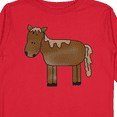 thumbnail image 4 of Inktastic Horse Boys or Girls Long Sleeve Toddler T-Shirt, 4 of 5