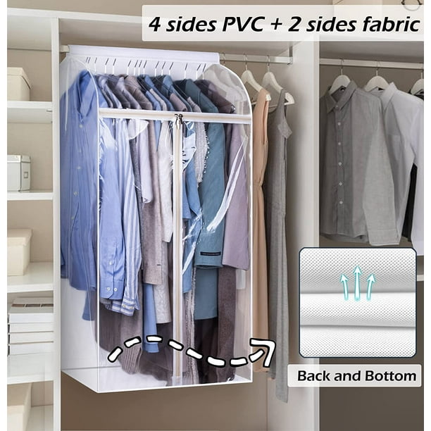 Garment rack cover with bottom cheap