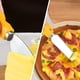 thumbnail image 3 of Juego de 6 cuchillos para queso, pequeños y bonitos cuchillos y tenedores para queso con mango de plástico, colección completa de cuchillos para queso de acero inoxidable para reuniones familiares,, 3 of 6