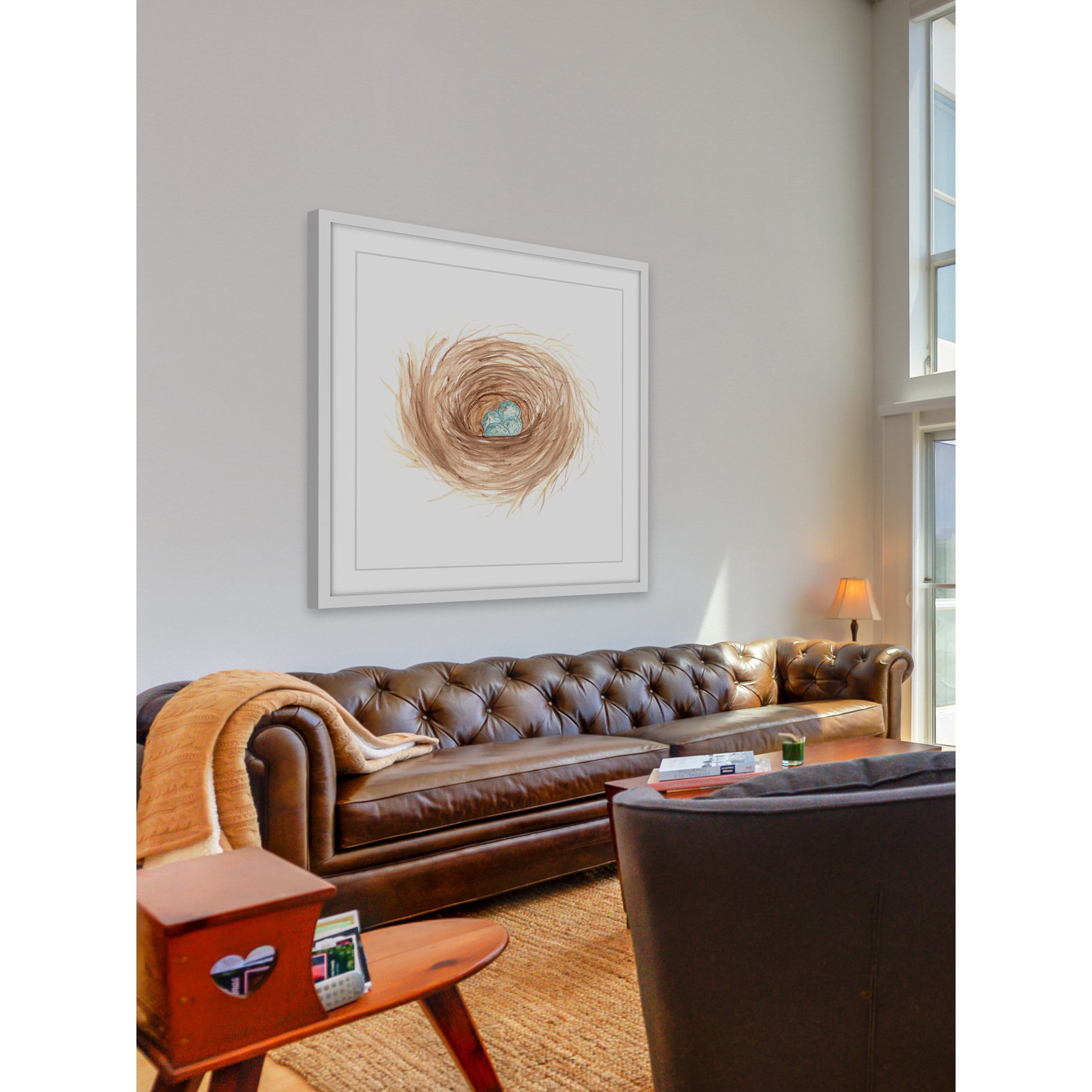 "Nest" Framed Painting Print