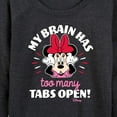 thumbnail image 3 of Mickey & Friends - My Brain Too Many Tabs - Women's French Terry Jogger Pant, 3 of 5