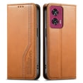 thumbnail image 1 of FOXDOCK Wallet Case for Motorola Edge 50 Fusion , PU Leather Flip Cover with Elastic Anti-Slip Hand Strap, Card Slots, 1 of 6