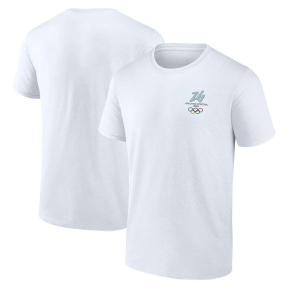 Men's Fanatics White Milano Cortina 2026 Winter Olympics Essentials T-Shirt