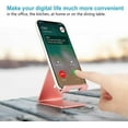 thumbnail image 5 of Universal Cell Phone Tablet Desktop Stand Desk Holder Mount Cradle Aluminium Rose Gold, 5 of 7