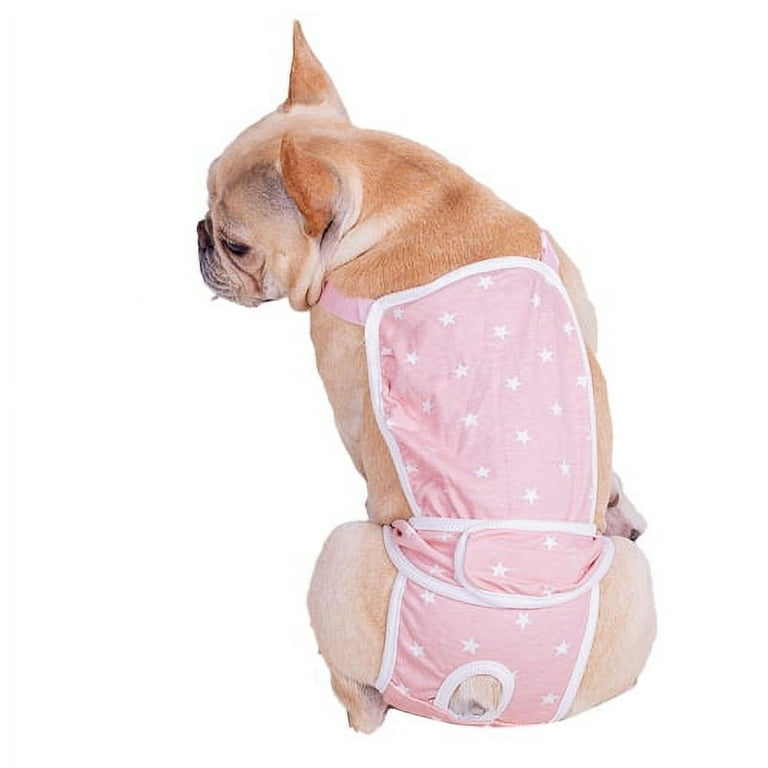 Cheers.US Pet Short Pants Printing Design Health Care Washable Dog Diaper Pet Physiological Pants Soft Breathable Comfortable Pet Sanitary Pants are Easy for Female Dogs Walmart