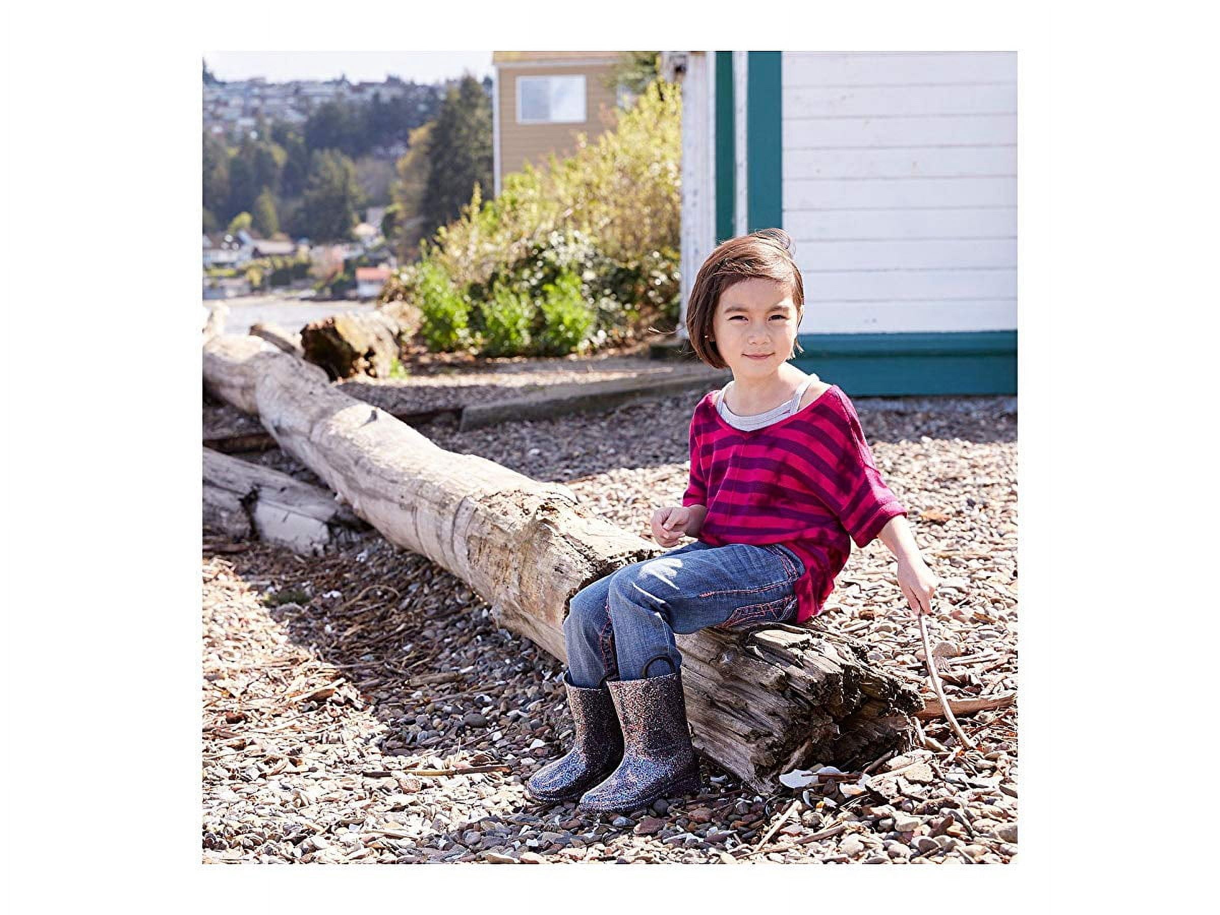 Western Chief Toddler and Little Kids Girls’ Glitter Rain Boots