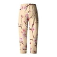 thumbnail image 5 of Yufatyle Women's Relaxed Fit Lightweight Quick Drying Stretch Woven Pants with Pockets Floral Printed Cropped Pants XXXL, 5 of 5