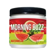 Morning Buzz Energy Drink Watermelon Flavor - Sports Nutrition Endurance and Energy Product - Supports Mental Clarity, Metabolism