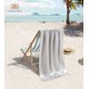thumbnail image 2 of Casa Platino Toallas de Playa sin Arena Paquete de 4 – Ligeras, de Secado Rápido, Ideales para la Diversión de Verano y Días de Piscina – Gris, 2 of 4