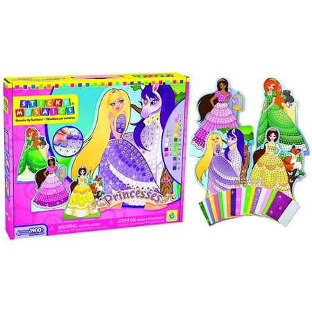 Princess Mosaic - Sticky Mosaics Princesses