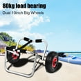 thumbnail image 4 of Chariot de Transport pour Kayak Canot avec Roues de 10 Pouces pour un Rangement Pratique, 4 of 8