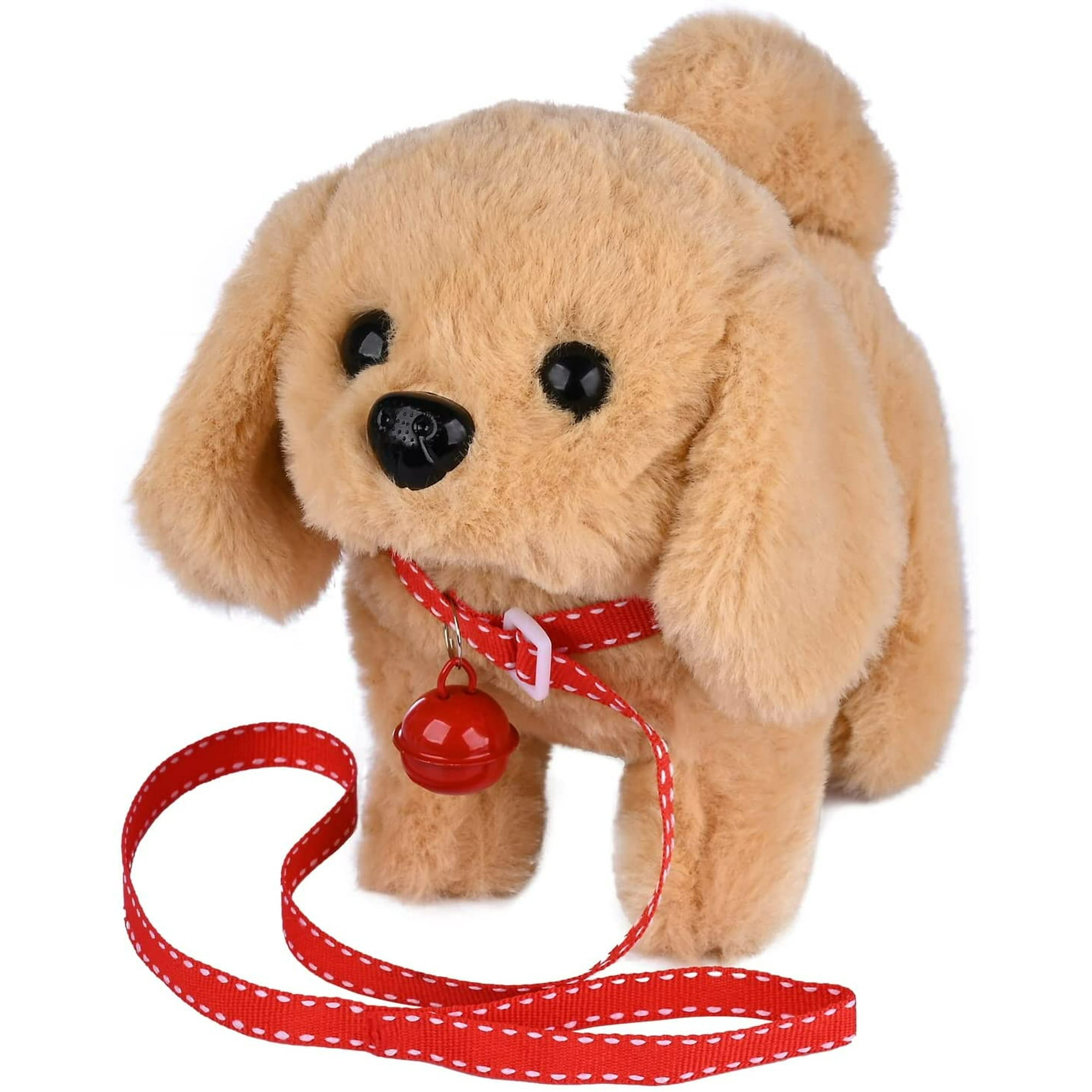 Plush Golden Retriever Toy Puppy Electronic Interactive Pet Dog Walmart