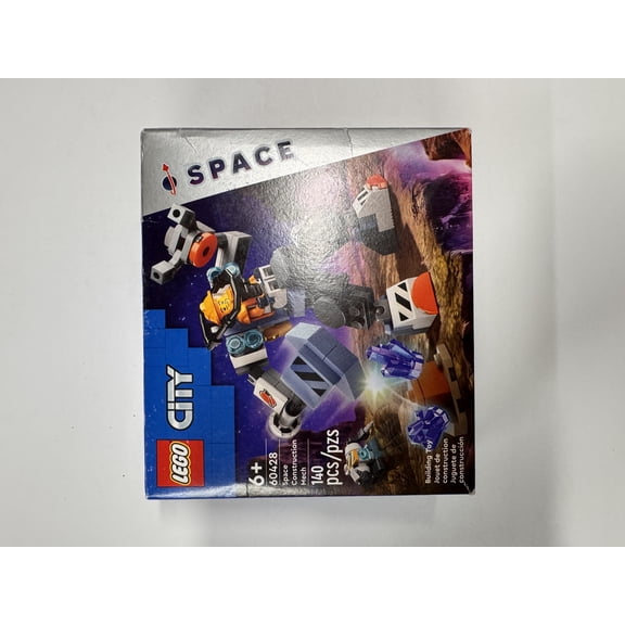 LEGO City Space Construction Mech Suit Building Set, Fun Space Toy for Kids Ages 6 and Up, Space Gift Idea for Boys and Girls Who Love Imaginative Play, Includes Pilot Minifigure and Robot Toy, 60428