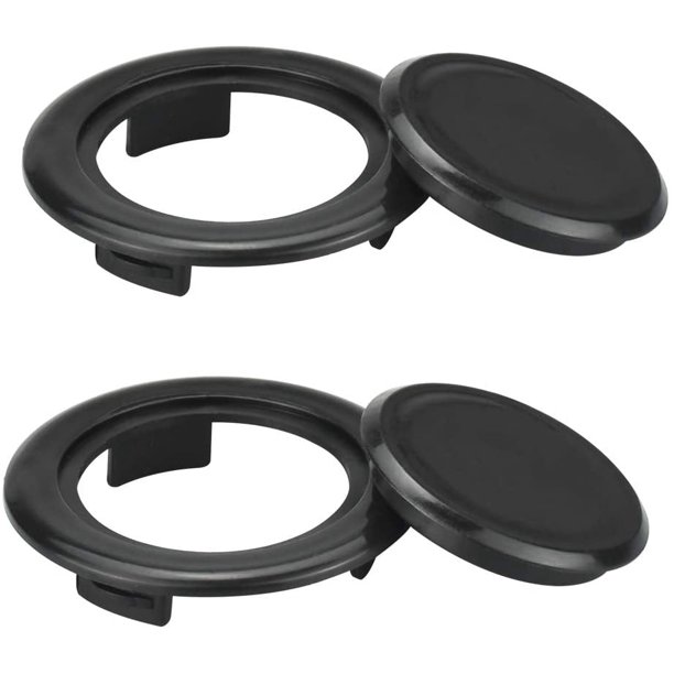 BUZIFU 2 Set Parasol Hole Rings Plastic Patio Umbrella Table Ring
