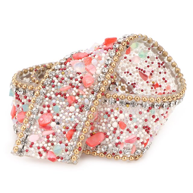 Ruban, ruban, 2.5cm pour Accessoires de Robe de Décoration Robe de Mariée Collier Bracelet
