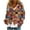 Multicolor, variant on Wancir Cardigan Sweaters for Women Graphic Print V Neck Button Down Oversized Cardigans 2024 Loose Knit Outwear