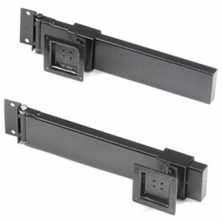 Double Arm Kit with 2 Vesa Mounts for Orbit Workstation - Black