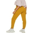 thumbnail image 2 of Joggers Légers en Molleton Français pour Femmes avec Poches, 2 of 5