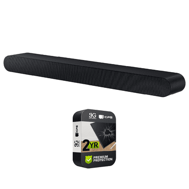 SAMSUNG S60D 5.0ch Soundbar w/Wireless Dolby Atmos Audio, All-in-One Design, Q-Symphony, HW-S60D/ZA (2024 Model) Bundle with 2 Year Accidental Repair Plan Extended