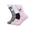thumbnail image 3 of Disney Mickey Women's' 3-Pack Crew Socks, Shoe Size 4-10, 3 of 5