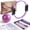 Pilates Ring Set - Lilac Frost, variant on Pilates Ring Set - 14" Anti-deformation Magic Circle With Padded Handles Mini Ball Resistance Bands Guide & Bag