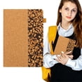 thumbnail image 3 of Coffee Brown Wood Texture Cover Retro Journal Notebook, 3 of 5