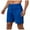 Blue, variant on Athletic Gym Mens Shorts Men's Hiking Cargo Shorts Outdoor Summer Beach Shorts Gym Shorts Stretch Waist Athletic Gym Short Gym Workout Shorts for Men