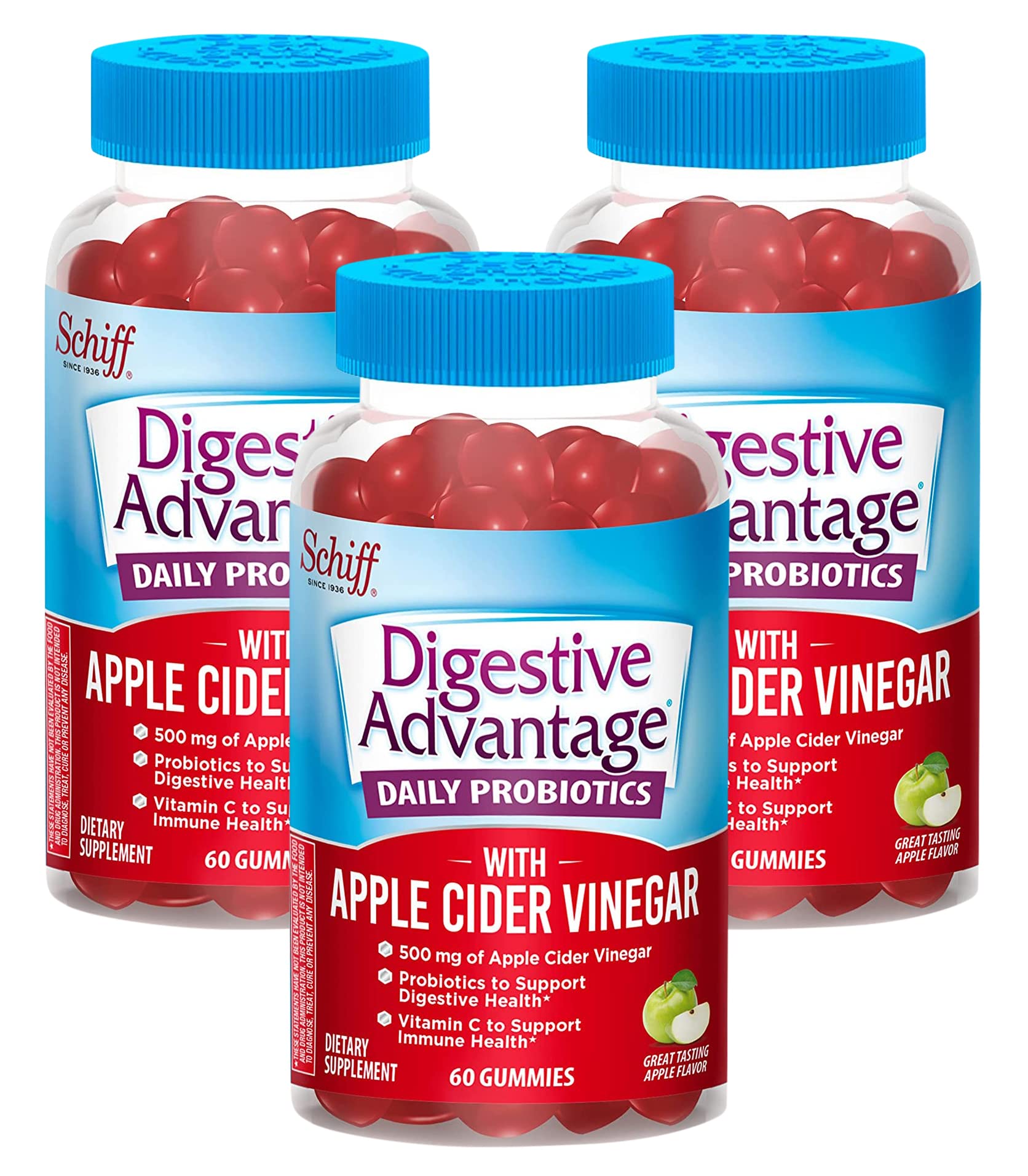 Advanced Daily Probiotic with Apple Cider Vinegar & Vitamin C